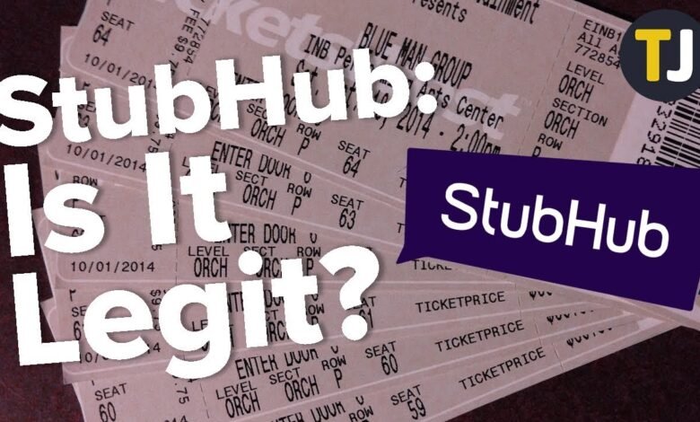 Is StubHub Legit