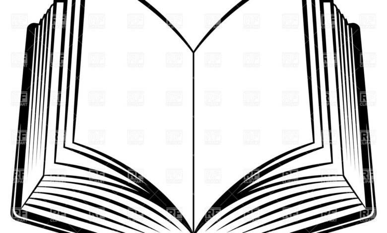 Open Book Clipart